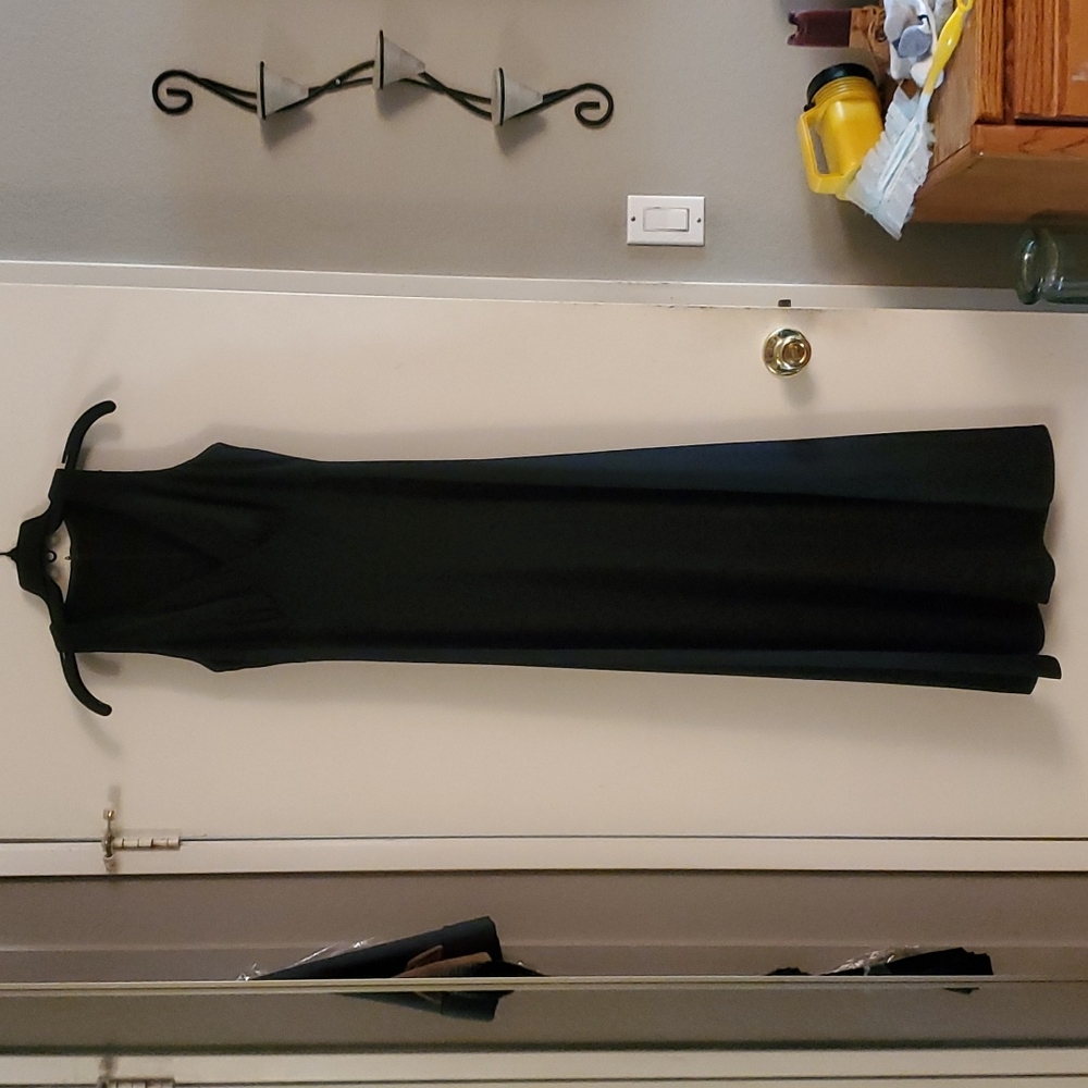 A simple but elegant evening gown.
